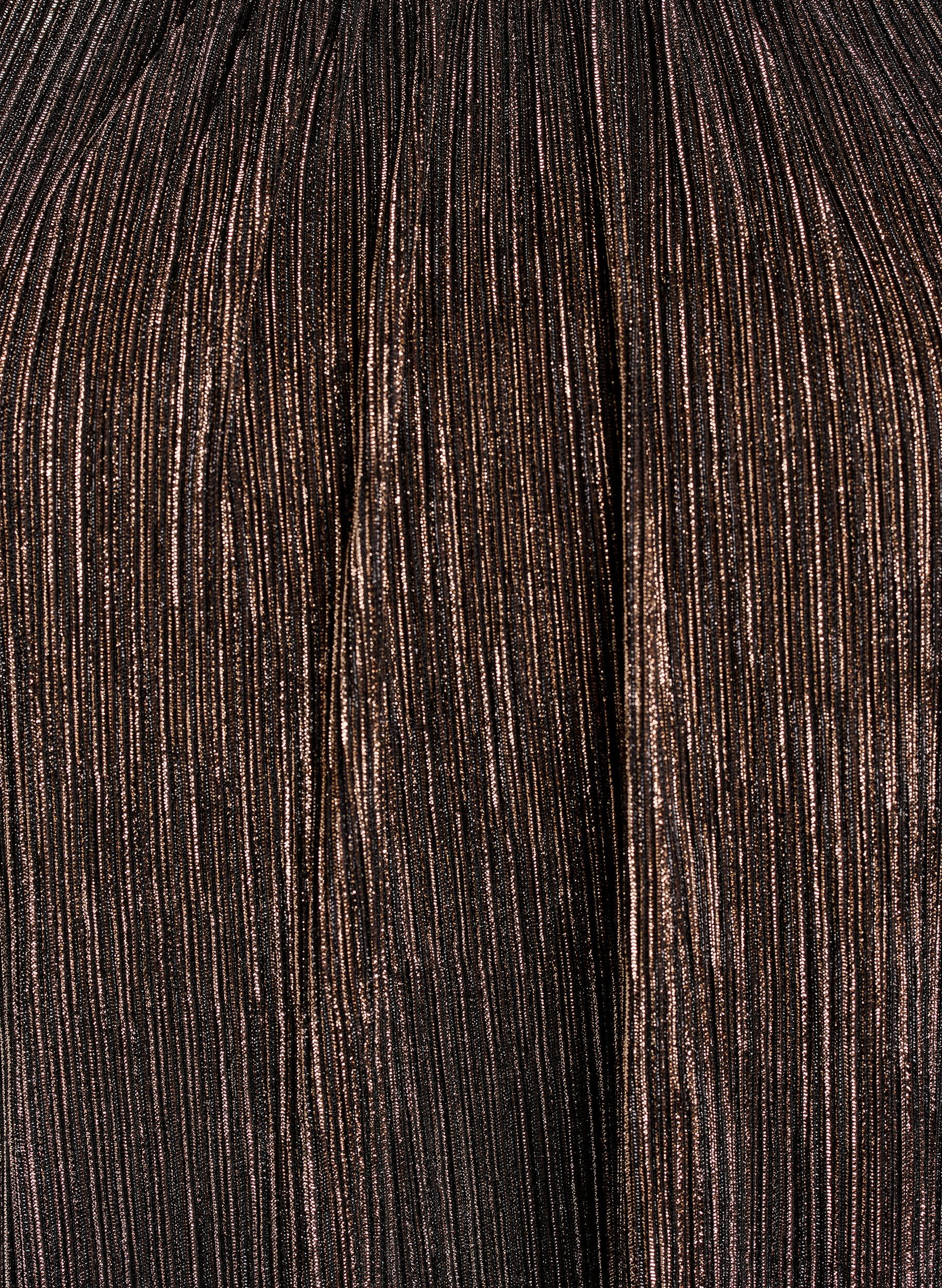 ZizziPartybluse mit Glitzerstreifen und langen &Auml;rmeln, Schwarz, Packshot image number 2