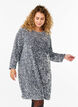Pailettenkleid mit Schleifendetail, Silver, Model image number 0