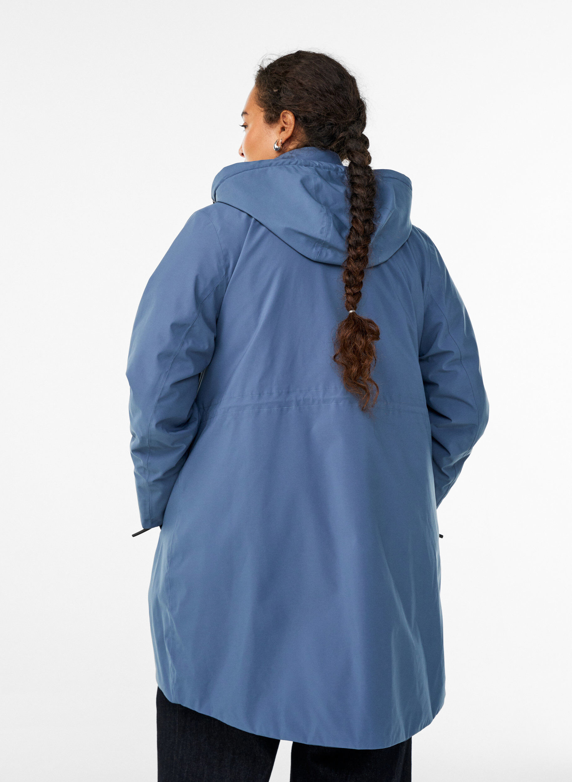 ZizziWattierter Funktions-Winterparka, Blau, Model image number 2