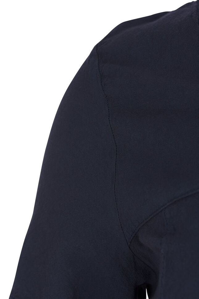 Kurzarm Kleid aus Baumwolle, Blau, Packshot image number 2