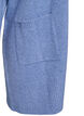 Strickjacke mit Rippenstrick und Taschen, Blau, Packshot image number 3