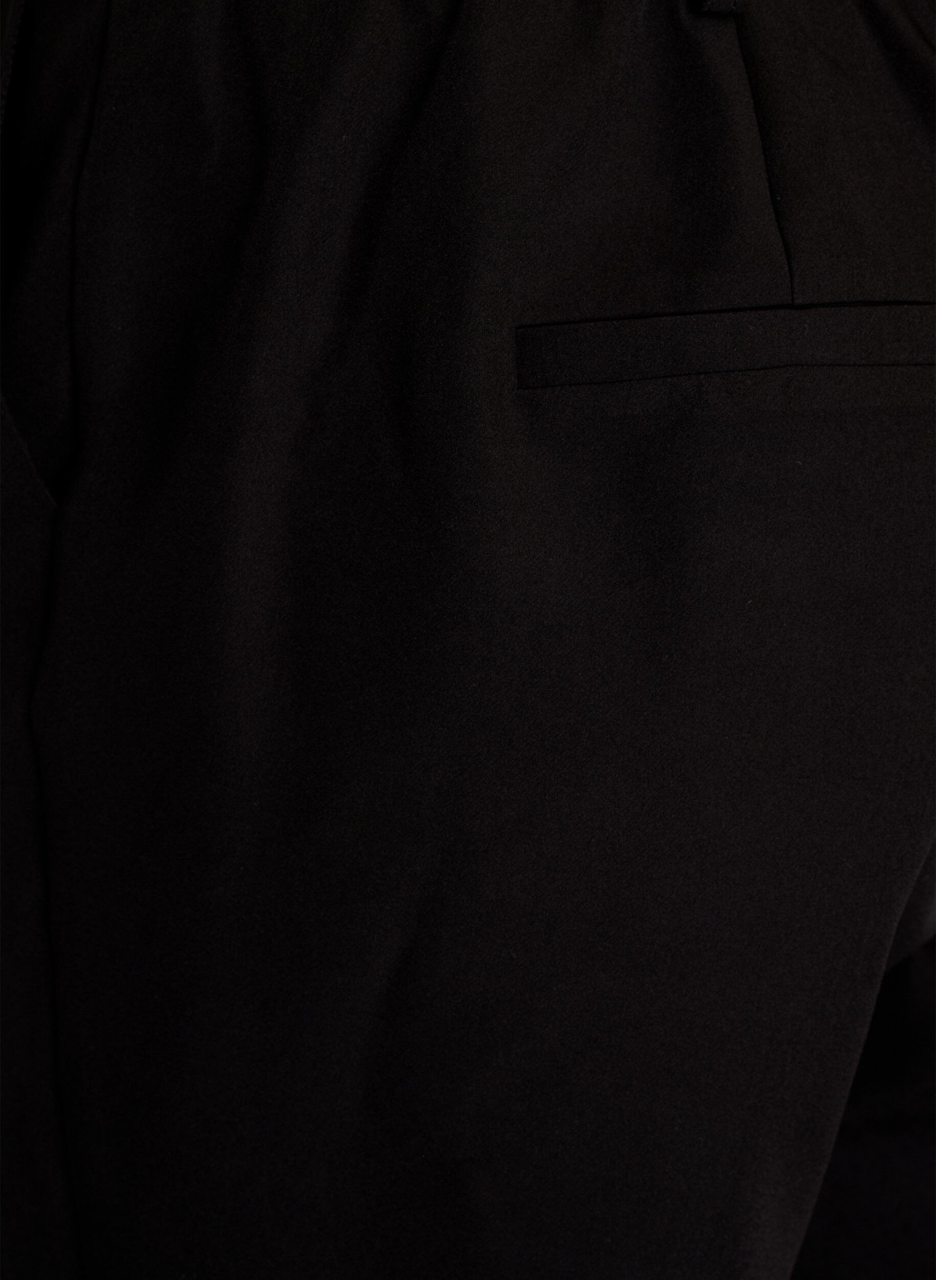 ZizziHose mit Taschen und geraden Beinen, Schwarz, Packshot image number 2