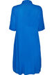 Midikleid mit kurzen &Auml;rmeln, Blau, Packshot image number 1