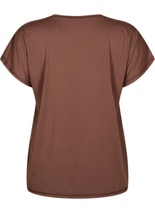Kurzärmeliges Trainings-T-Shirt, Chocolate Martini, Packshot image number 1