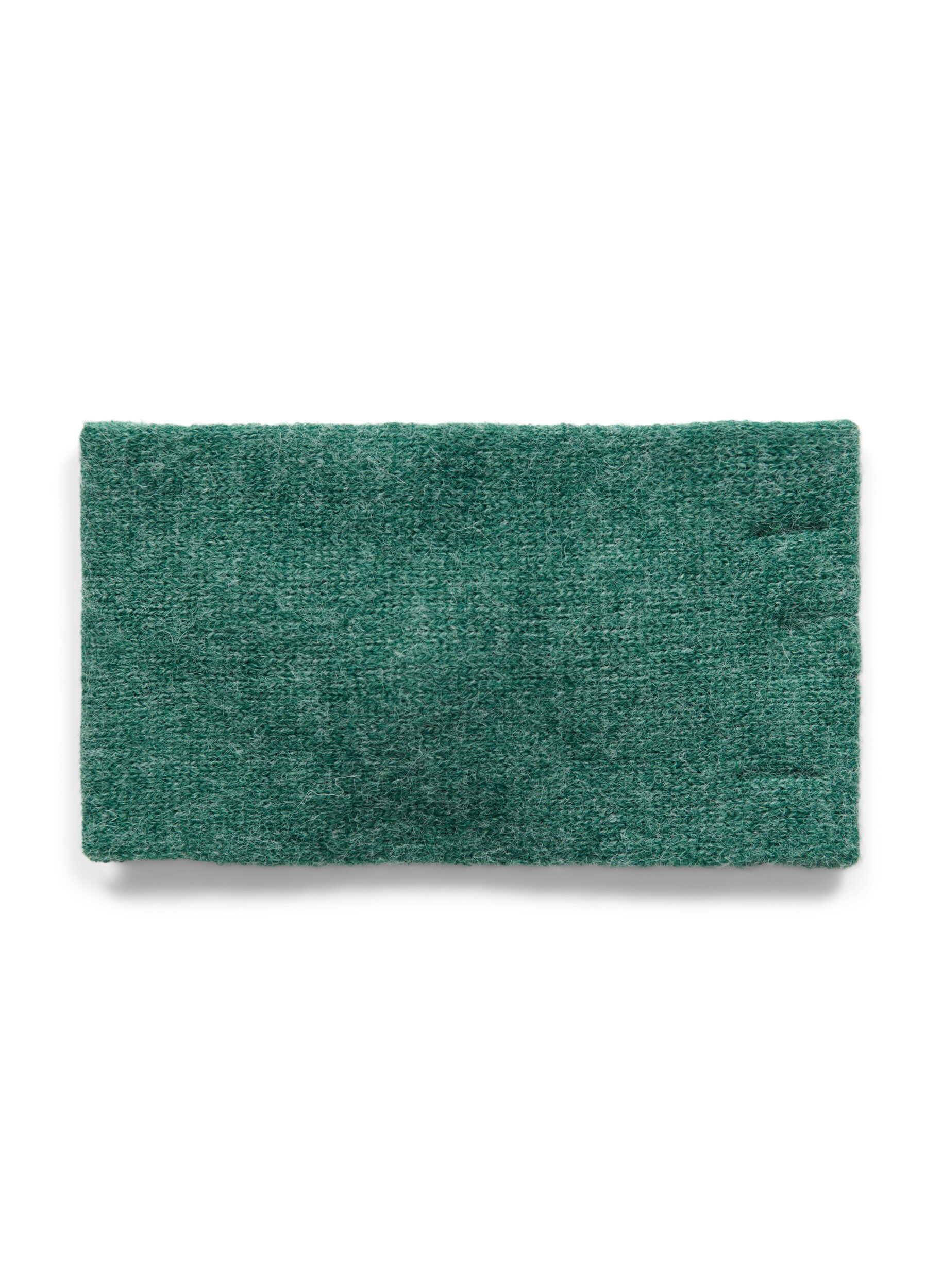 ZizziGestricktes Stirnband, Evergreen Melange, Packshot image number 1