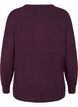 Melange-Pullover mit Rundhalsausschnitt, Potent Purple Mel., Packshot image number 1