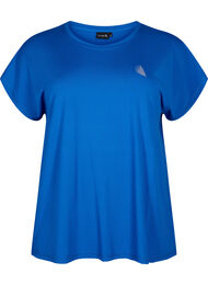 Kurzärmeliges Trainings-T-Shirt, Princess Blue, Packshot