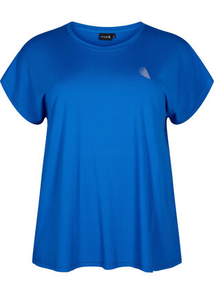 Kurzärmeliges Trainings-T-Shirt, Princess Blue, Packshot image number 0