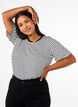 Gestreiftes T-Shirt aus TENCEL&trade; Lyocell, Wei&szlig;, Model image number 0