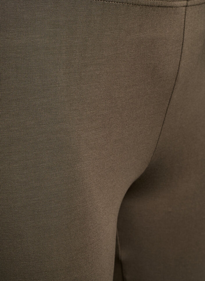 Basic Leggings aus Viskose, Gr&uuml;n, Packshot image number 2