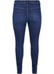 Super Slim Amy Jeans mit Nieten, Dark blue, Packshot image number 1