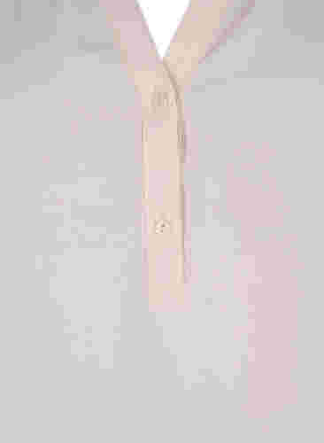 	 Langärmelige Bluse mit V-Ausschnitt, Warm Off-white, Packshot image number 2