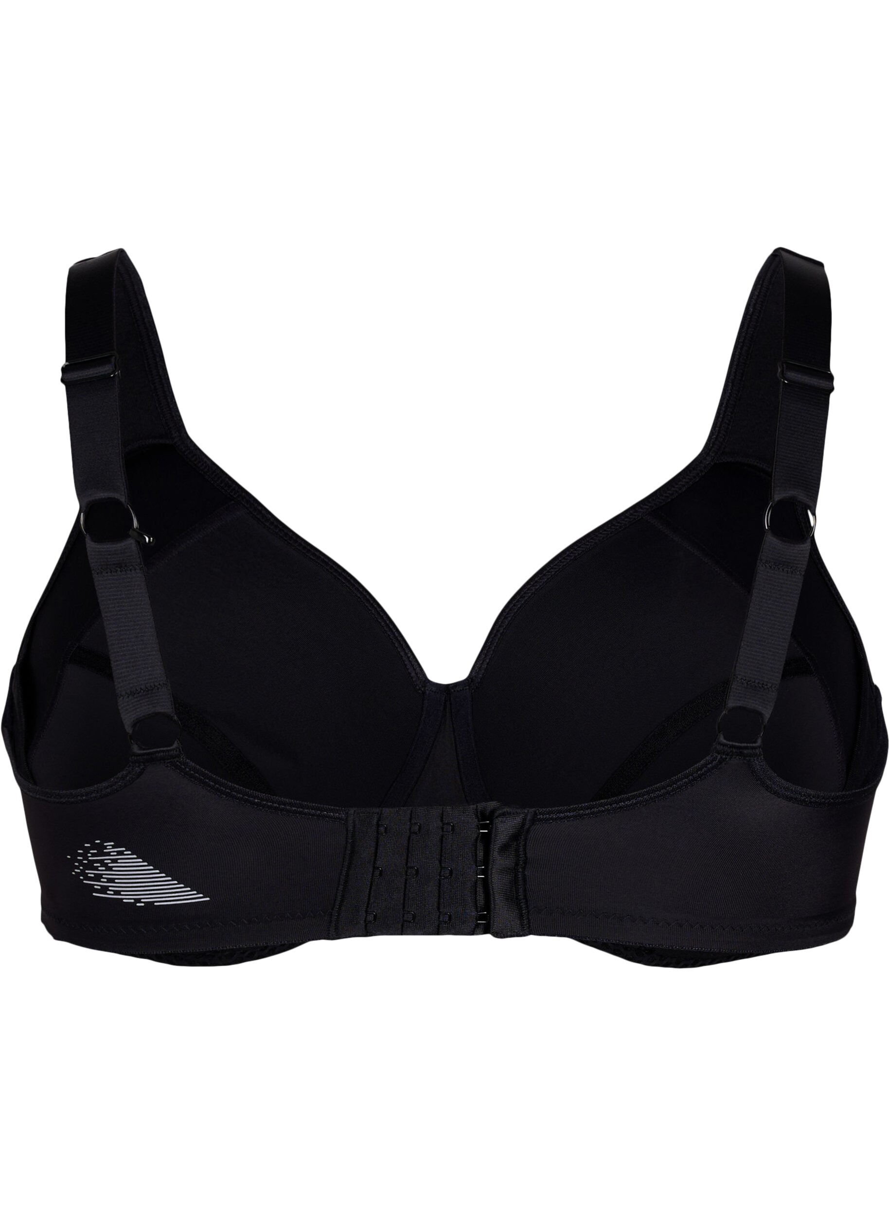 ZizziCORE, HIGH SUPPORT WIRE BRA - Sport-BH mit B&uuml;gel, Schwarz, Packshot image number 1