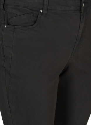 Hochtaillierte Extra Slim Nille Jeans, Black, Packshot image number 2