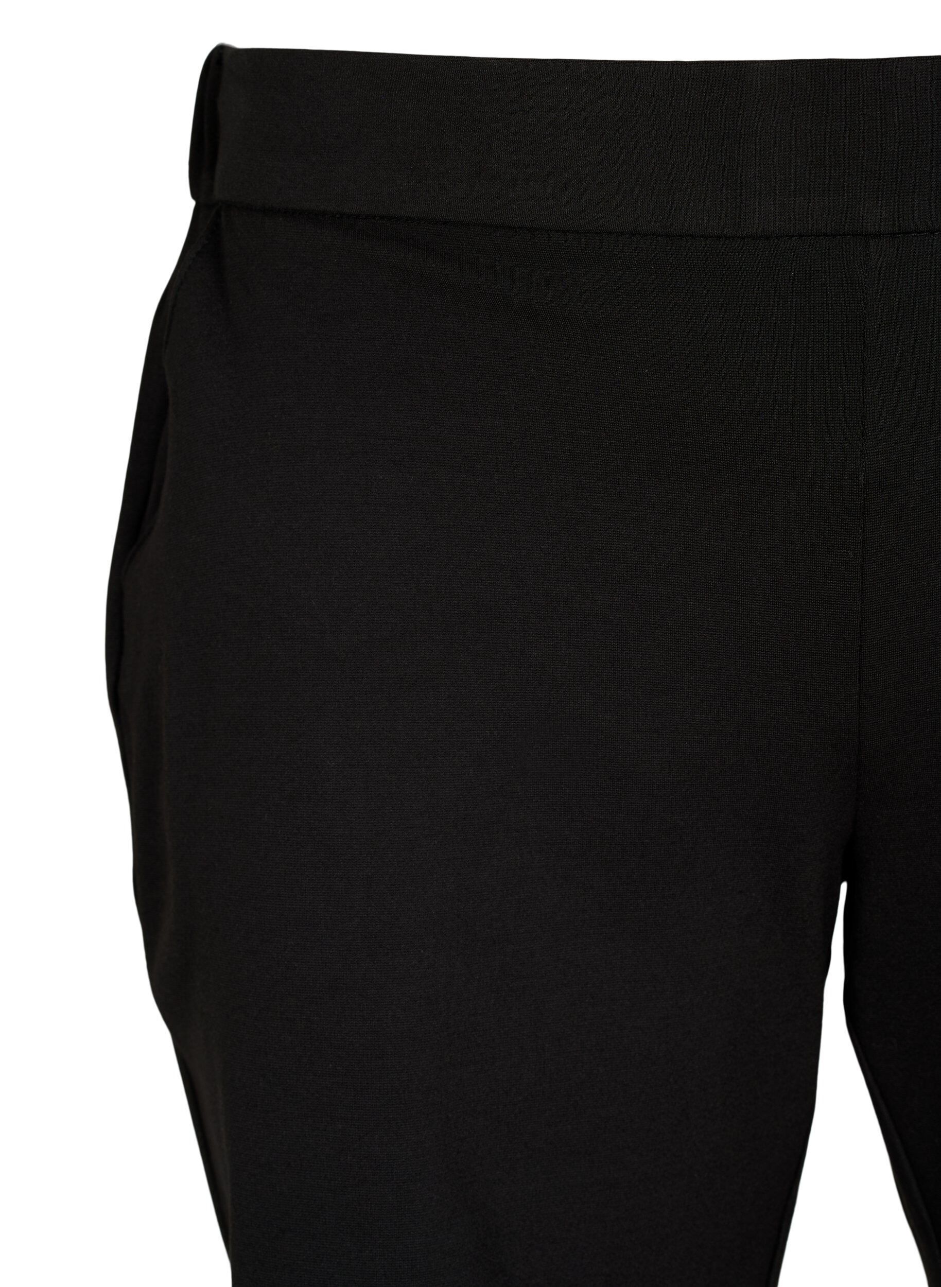 ZizziMaddison Shorts mit normaler Passform, Black, Packshot image number 2