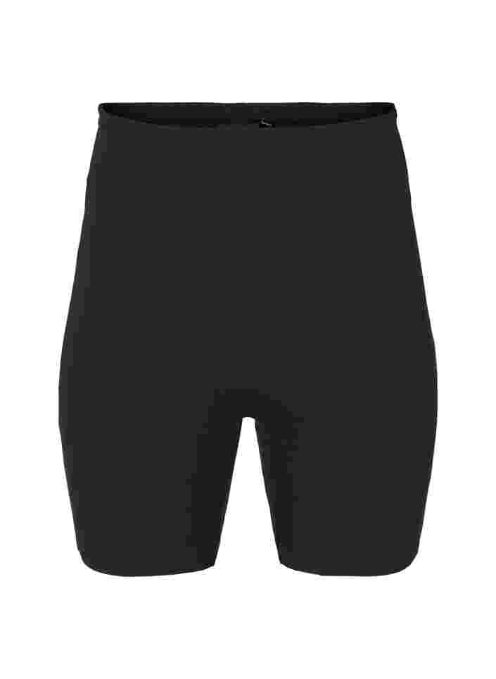 Light Shapewear Shorts mit hoher Taille, Black, Packshot