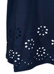 T-Shirt aus Baumwolle mit Broderi anglaise, Navy Blazer, Packshot image number 3