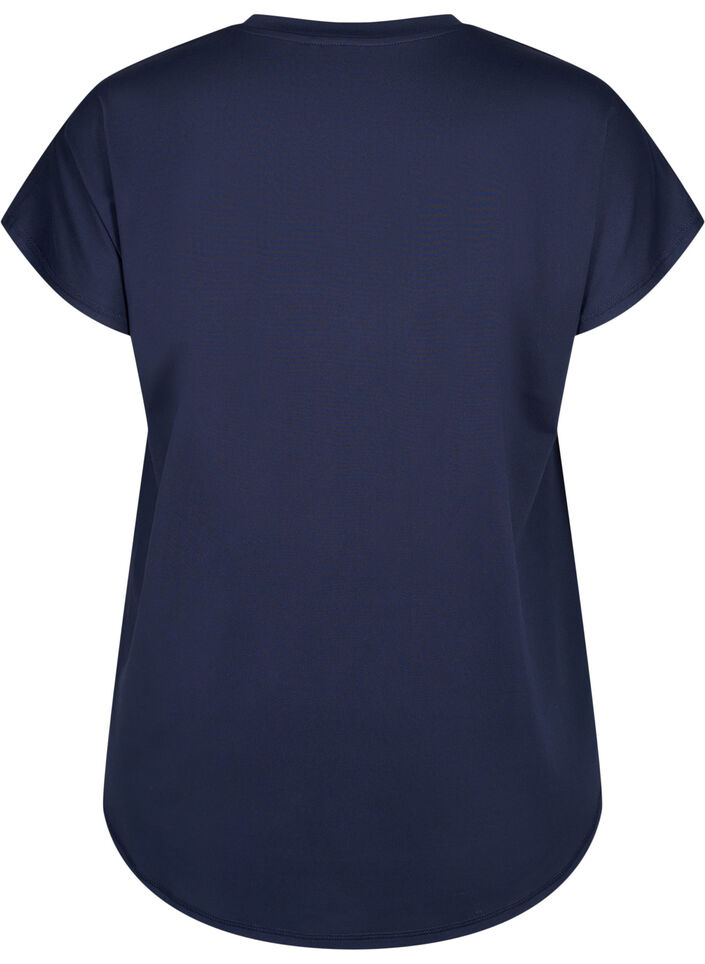 Trainings-T-Shirt mit V-Ausschnitt, Night Sky, Packshot image number 1