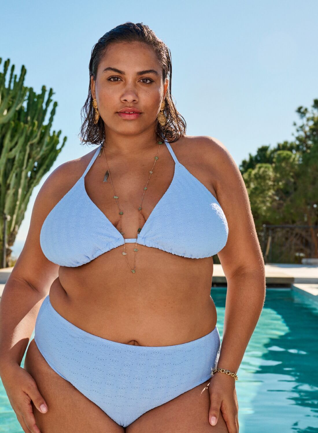 ZizziDreieckiger Bikini, , Model