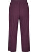 Hose aus geripptem Jersey mit weiten Beinen, Lila, Packshot image number 1