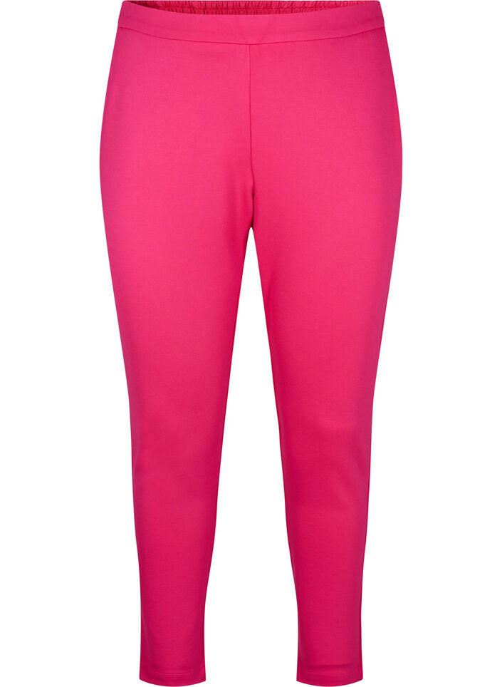 Cropped-Hose mit Taschen, Pink, Packshot image number 0