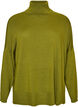 Rollkragenpullover mit lockerer Passform, Gr&uuml;n, Packshot image number 0