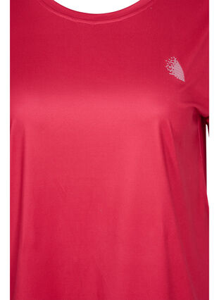 Einfarbiges Trainings-T-Shirt, Jazzy, Packshot image number 2