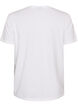 T-Shirt aus Bio-Baumwolle mit Frontprint, Wei&szlig;, Packshot image number 1