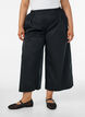 Culotte mit Gummizugbund und weiten Beinen, Schwarz, Model image number 2