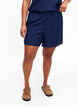 Kurze Hosen mit Strukturmuster, Medieval Blue, Model image number 2