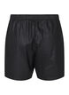Shorts aus Kunstleder in lockerer Passform, Black, Packshot image number 1