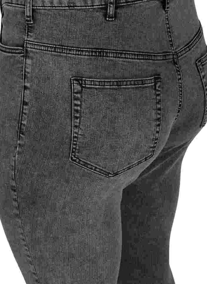 Superschlanke Amy Jeans mit hoher Taille, Grey Denim, Packshot image number 3