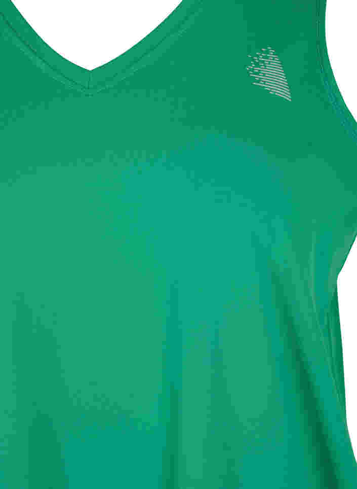 Trainingstop mit V-Ausschnitt, Jolly Green, Packshot image number 2