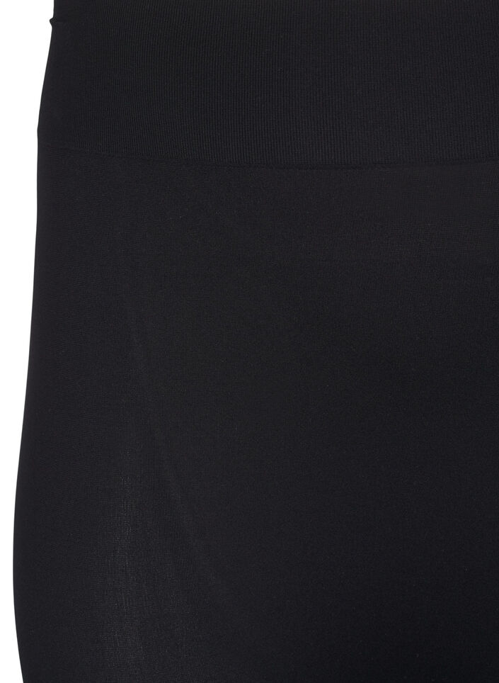 Nahtlose Basic-Leggings, Schwarz, Packshot image number 2