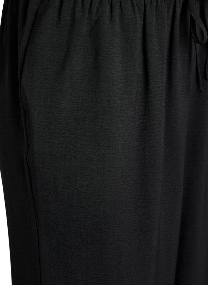 Hoch taillierte Ballonhose, Schwarz, Packshot image number 2