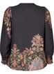 Bluse mit Paisley-Druck, Black Paisley, Packshot image number 1