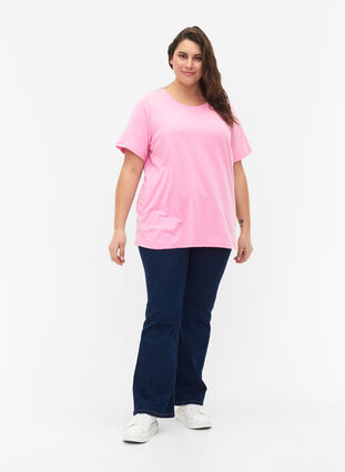FLASH - T-Shirt mit Rundhalsausschnitt, Begonia Pink, Model image number 2