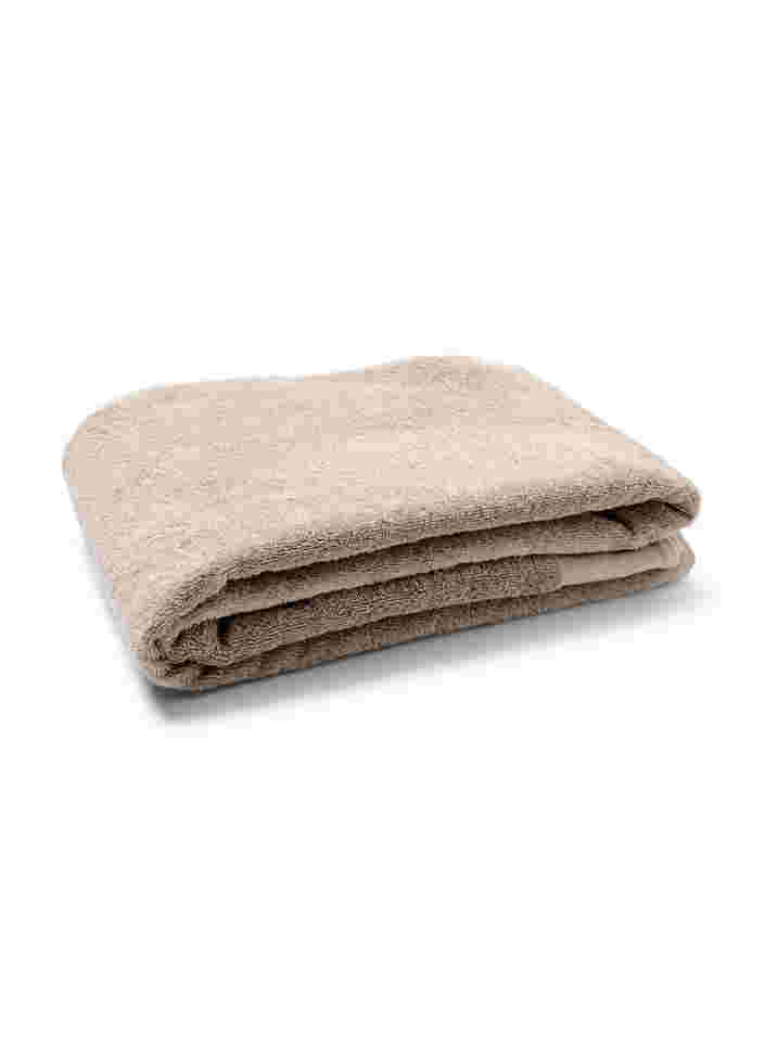 Handtuch aus Baumwoll-Frottee, Aluminum, Packshot image number 2