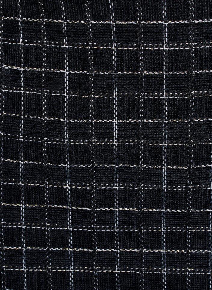 Karierter Rock, Schwarz, Packshot