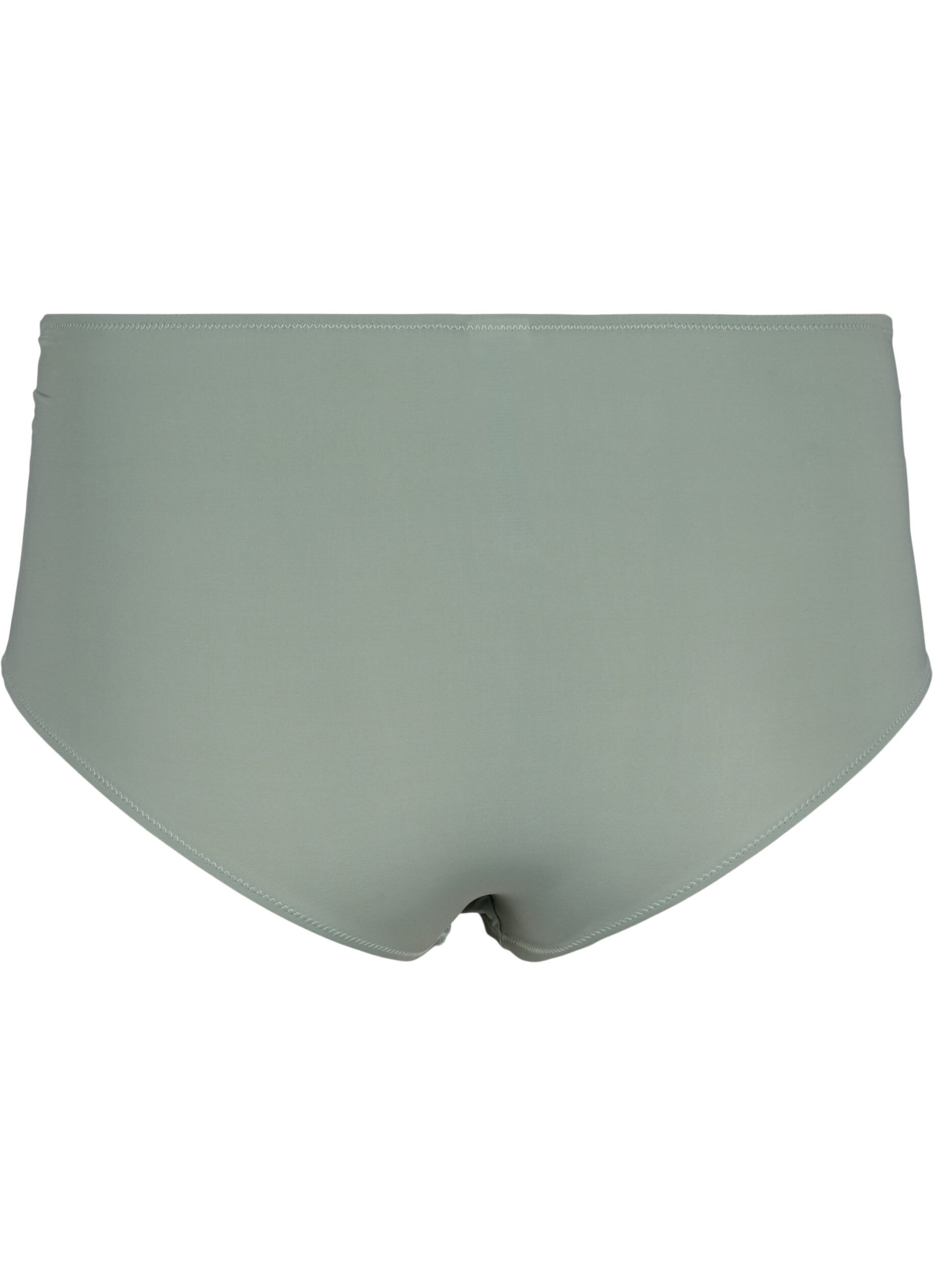 ZizziHipster-Slip mit Stickerei und normaler Taille, Iceberg Green, Packshot image number 1