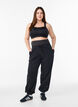 Sweatpants mit breitem Bund, Schwarz, Model image number 1