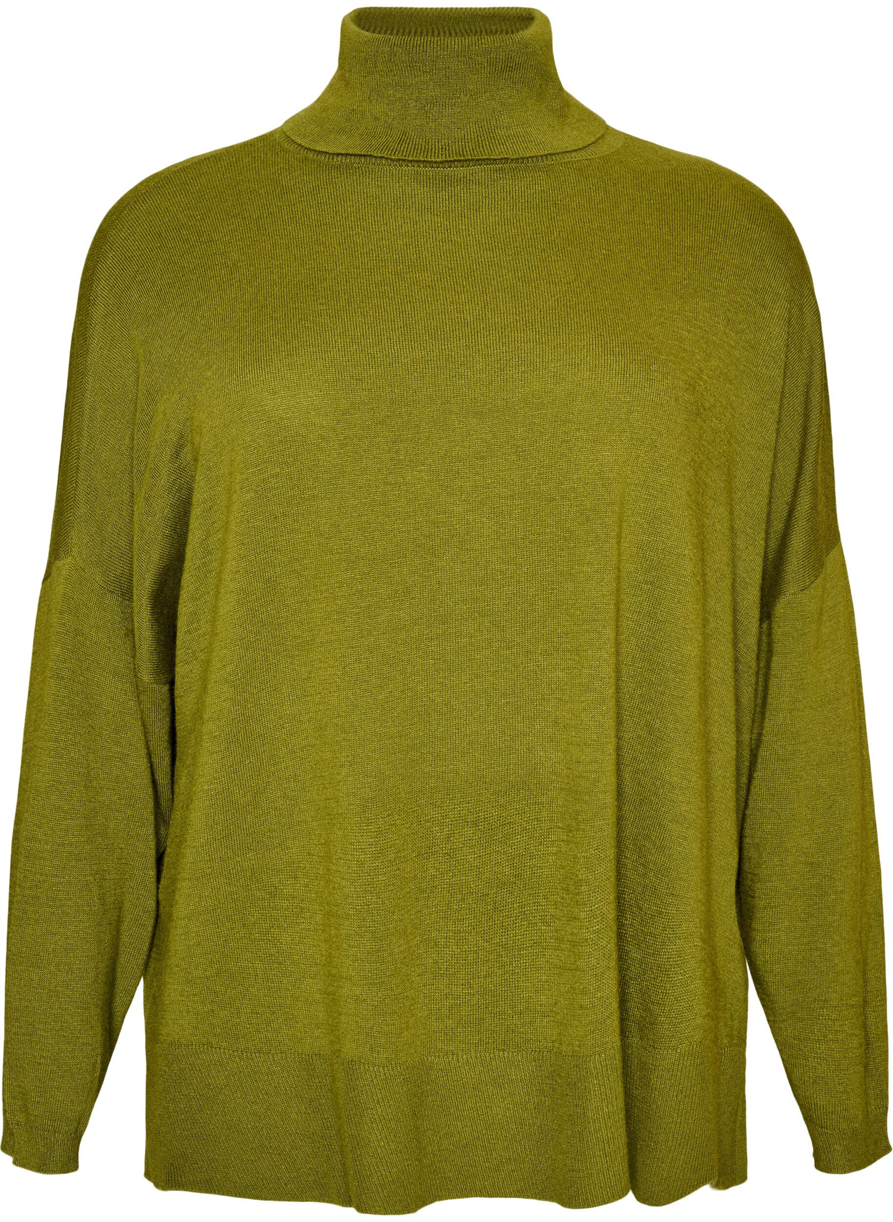 Rollkragenpullover mit lockerer Passform