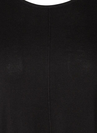 Strickpullover mit A-Passform, Black, Packshot image number 2
