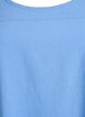 Baumwollkleid mit kurzen &Auml;rmeln, Blau, Packshot image number 2