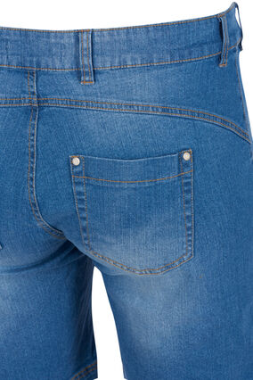 Denim Shorts, Light blue denim, Packshot image number 3