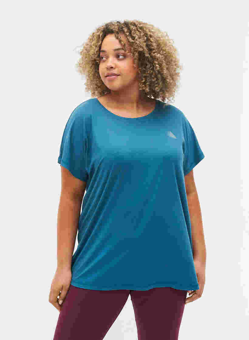 Einfarbiges Trainings-T-Shirt, Dragonfly, Model