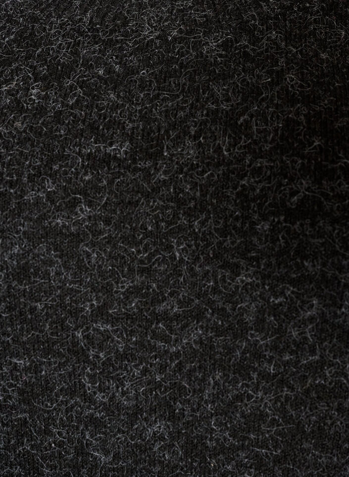 Lange Strickbluse mit Kugelkn&ouml;pfen, Grau, Packshot image number 2
