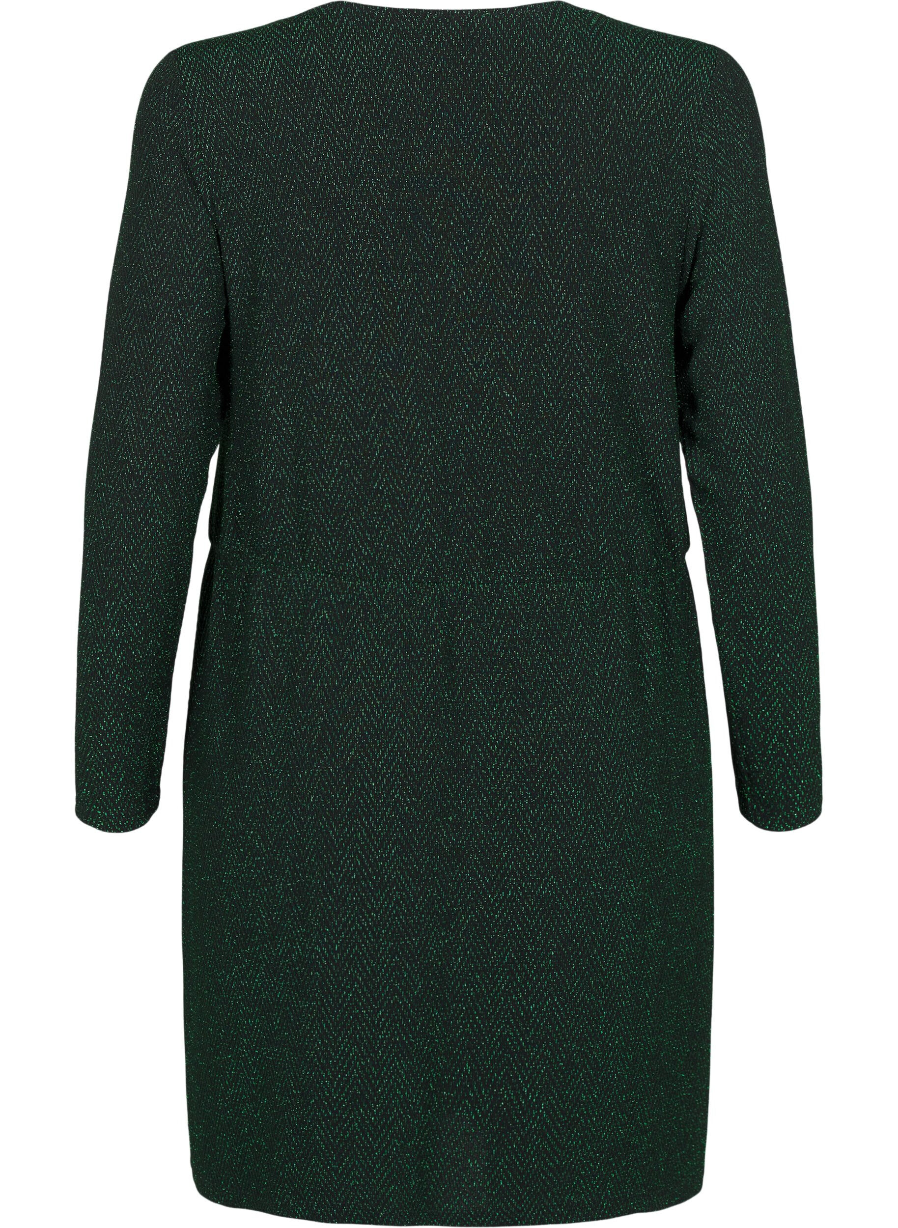 ZizziGlitzerkleid mit Zickzackmuster, Scarab ZigZagShimmer, Packshot image number 1