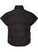 Steppweste mit verstellbarer Taille, Schwarz, Packshot image number 1