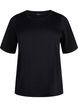 T-Shirt aus Modalgemisch, Schwarz, Packshot image number 0